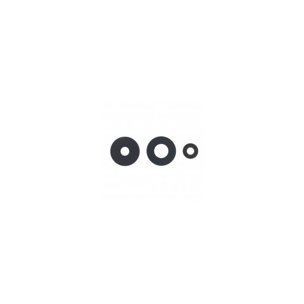 Back Camera Lens for Xiaomi Redmi Note 13 Pro 5G Black 3pcs in one set - Envoi gratuit 24h