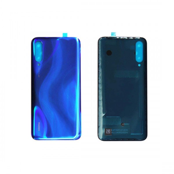 Vitre arrière (Cache batterie) avec adhésive pour Xiaomi3 Mi A / Mi 9 Lite / Mi CC9 - Bleu