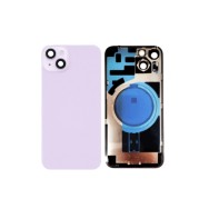 Vitre Arrière pour iPhone 14 Plus Violet sans Support NFC