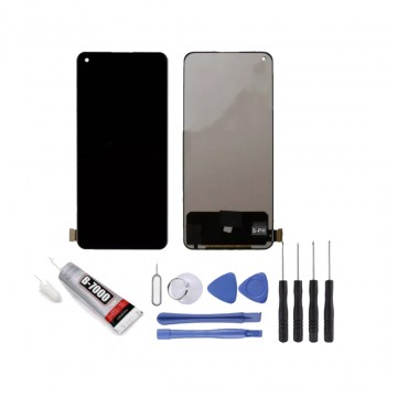 Écran Oppo Find X3 Lite CPH2145/Reno5 5G CPH2145 LCD + vitre tactile - kit outils complet avec outils