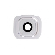 Lentille caméra arrière Blanc pour Samsung Galaxy S6 G920