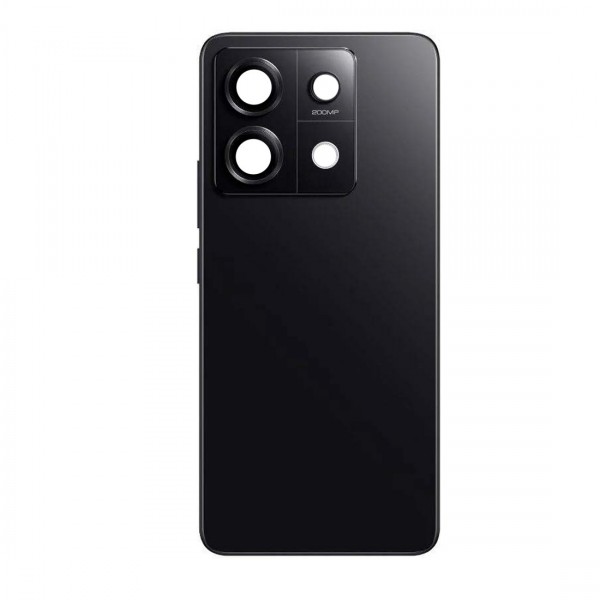 Vitre arrière avec Lentille Caméra pour Xiaomi Redmi Note 13 Pro 5G Noir