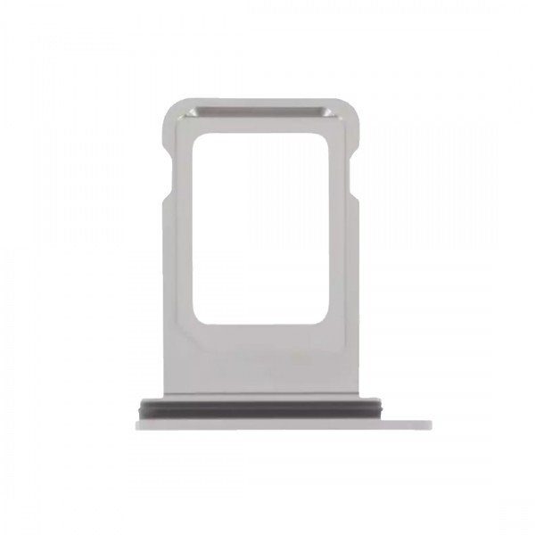 Tiroir Double SIM pour iPhone 15 Pro/15 Pro Max - Blanc Titane