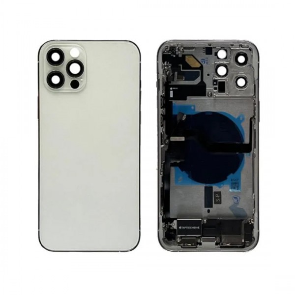 Châssis Arrière Complet pour iPhone 12 Pro Max - Gris