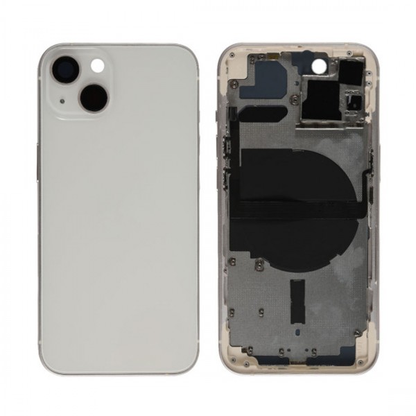 Chassis arrière pour IPhone 13 Mini Blanc Nu