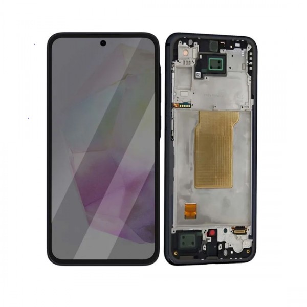 Ecran LCD + Vitre tactile sur châssis pour Samsung galaxy A35 5G ( A356B) + Outils