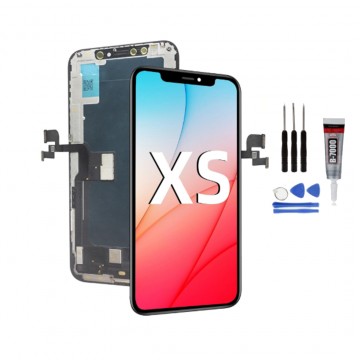 Ecran LCD + vitre tactile TFT pour  iPhone Xs +  outils