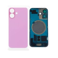 Vitre arrière iPhone 16 Rose + Support - Envoi gratuit 24h