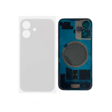 Vitre arrière iPhone 16 Blanc + Support - Envoi gratuit 24h