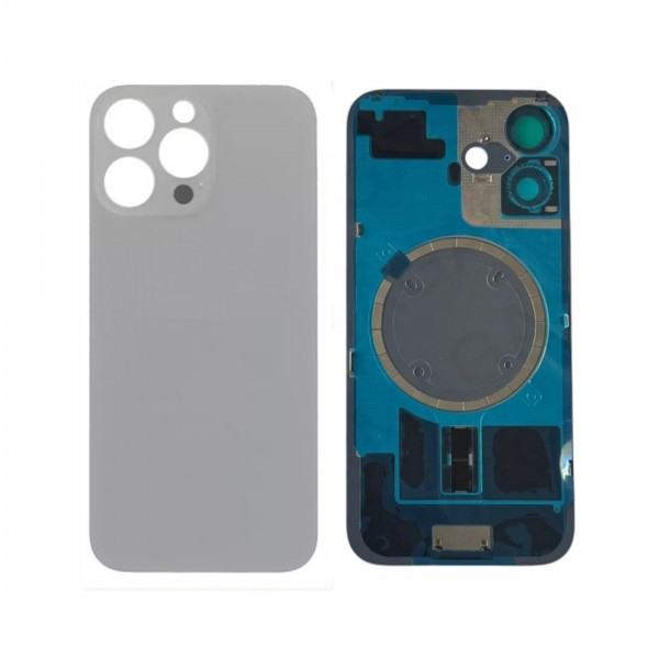 Vitre Arrière pour iPhone 16 Pro Natural + Support sans NFC