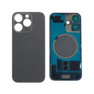 Vitre arrière iPhone 16 Pro Noir + Support - Envoi gratuit 24h
