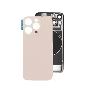Vitre Arrière pour iPhone 16 Pro Max Desert avec Support et NFC