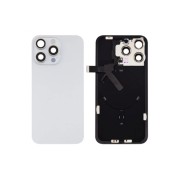 Vitre arrière iPhone 15 Pro Max Titane Blanc + Support - Envoi gratuit 24h