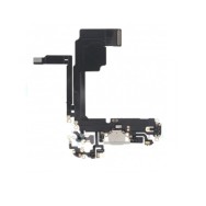 Connecteur de Charge pour iPhone 15 Pro Max Blanc Titanium