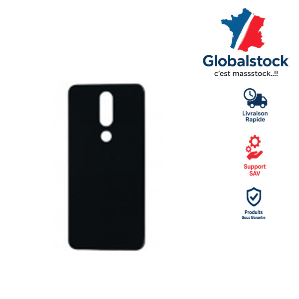 Vitre arrière Nokia 5.1 Plus Noir - Envoi gratuit 24h