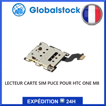 LECTEUR CARTE SIM PUCE POUR HTC ONE M8  NEUVE