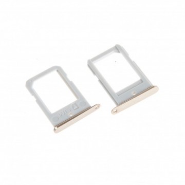 Tiroir SIM Or pour Samsung Galaxy S6 Edge Plus G928F