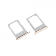 Tiroir SIM Or pour Samsung Galaxy S6 Edge Plus G928F