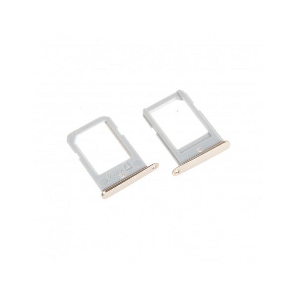 Tiroir SIM Or pour Samsung Galaxy S6 Edge Plus G928F