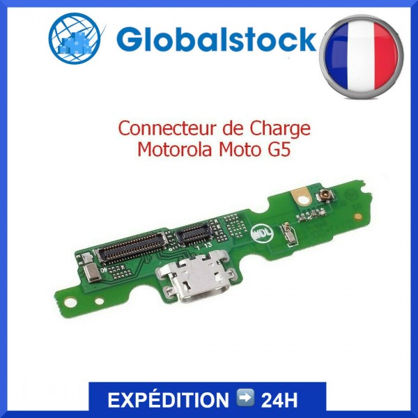 Connecteur de charge Motorola Moto G5 - Envoi gratuit 24h