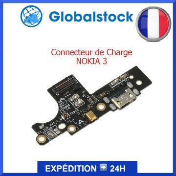 Connecteur de charge Nokia 3 2017 - Envoi gratuit 24h