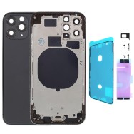 Chassis arrière pour iPhone 11 Pro Noir Nu