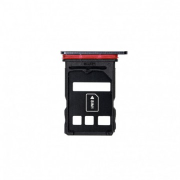 Tiroir double SIM pour Huawei P40 Noir