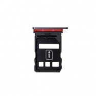 Tiroir double SIM pour Huawei P40 Noir
