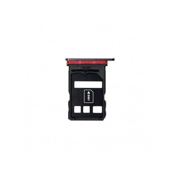Tiroir double SIM pour Huawei P40 Noir