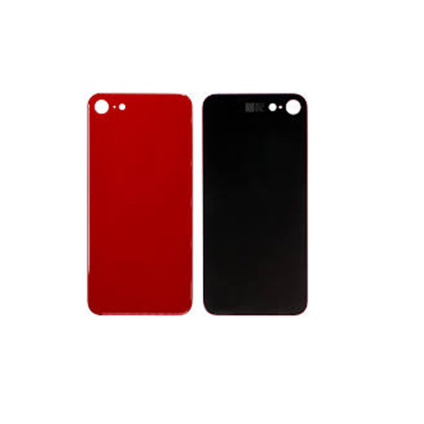 Vitre arrière pour iPhone SE (2022) Rouge