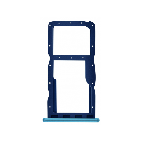 Double Tiroir SIM + micro SD pour Huawei P30 lite Bleu