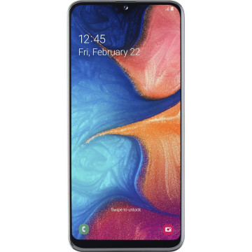 Samsung Galaxy A20e –  32 Go – Blanc Neige