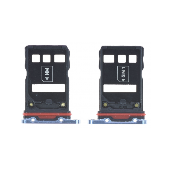 Double tiroir SIM pour Huawei P30 Pro Bleu nacré