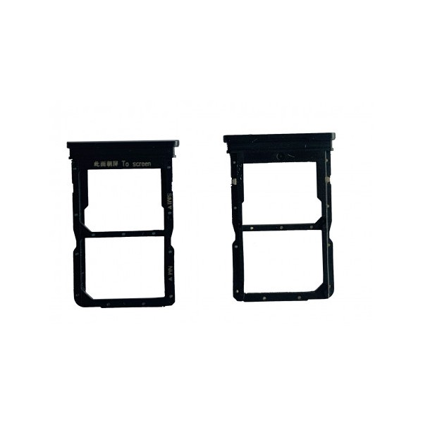 Tiroir SIM + SD pour Huawei P Smart 2020 Noir