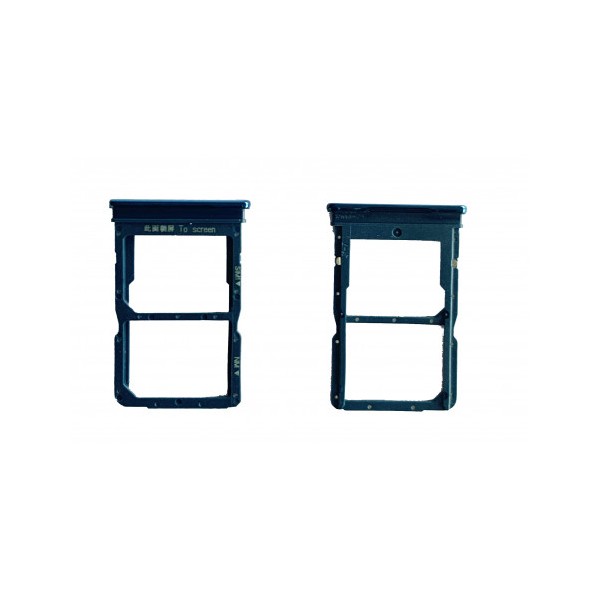 Tiroir SIM + SD pour Huawei P Smart 2020 Bleu Aurore