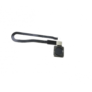Nappe Bouton Accueil Home Capteur d'Empreinte pour Huawei Mate 10 Pro Gris