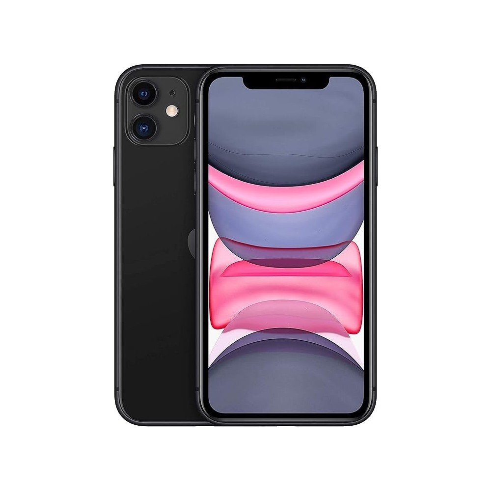 iPhone 11 - 64Go Noir reconditionné - Testé et garanti