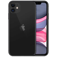 iPhone 11 - 64Go Noir reconditionné - Testé et garanti