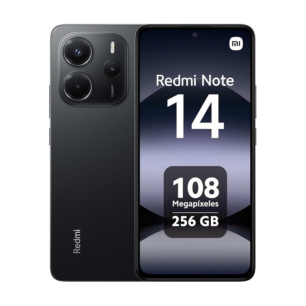 Xiaomi Redmi Note 14 - 256Go Noir reconditionné - Testé et garanti