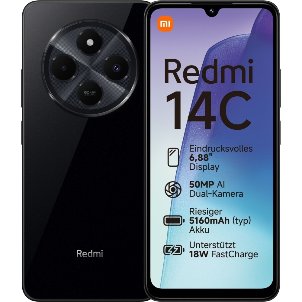 Xiaomi Redmi 14C - 256GO - Noir