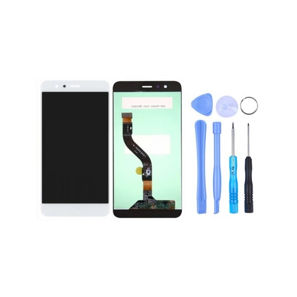 Ecran LCD + Vitre tactile pour Huawei P10 Lite Blanc + Outils