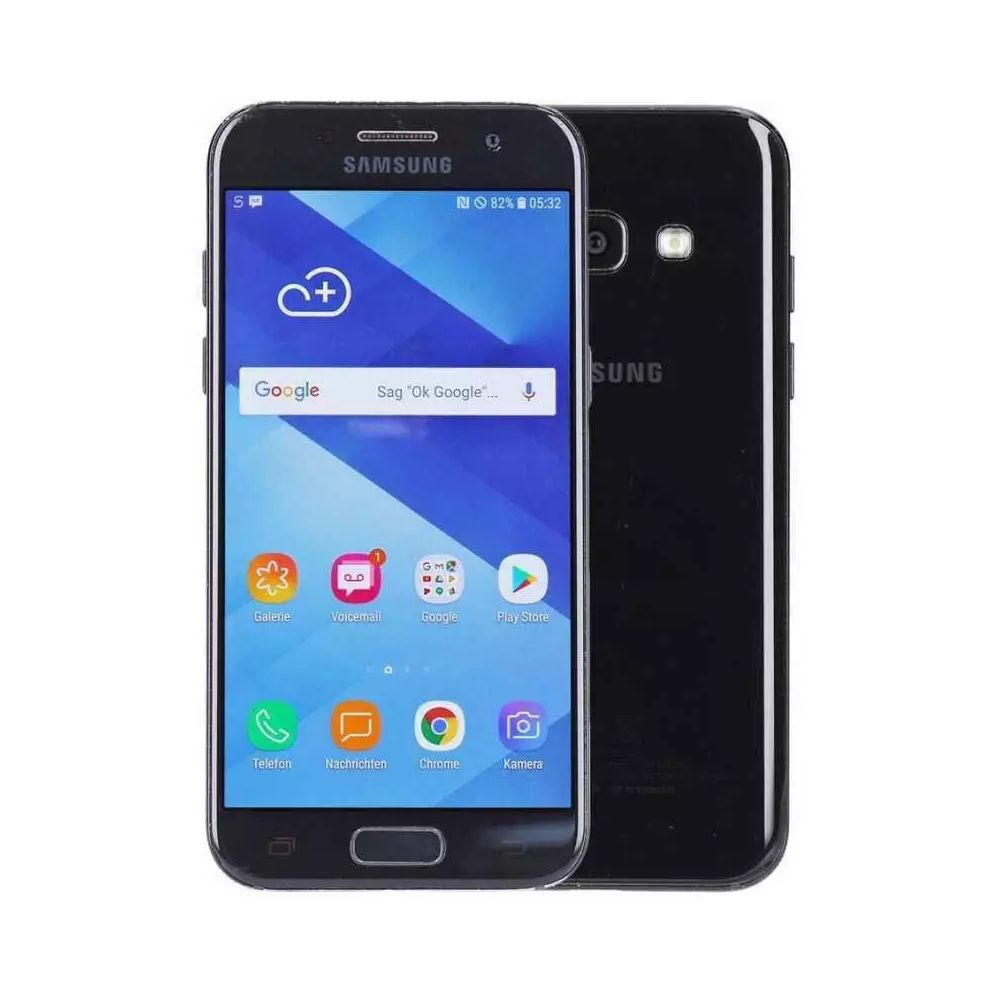 Samsung Galaxy A3 2017 - 16GO Noir reconditionné - Testé et garanti