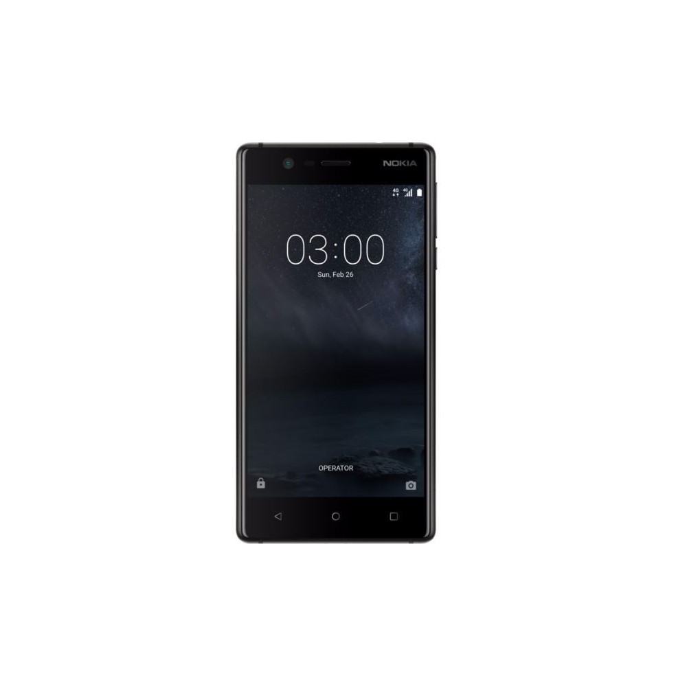 Nokia 3 TA-1032 - 16GO Noir reconditionné - Testé et garanti