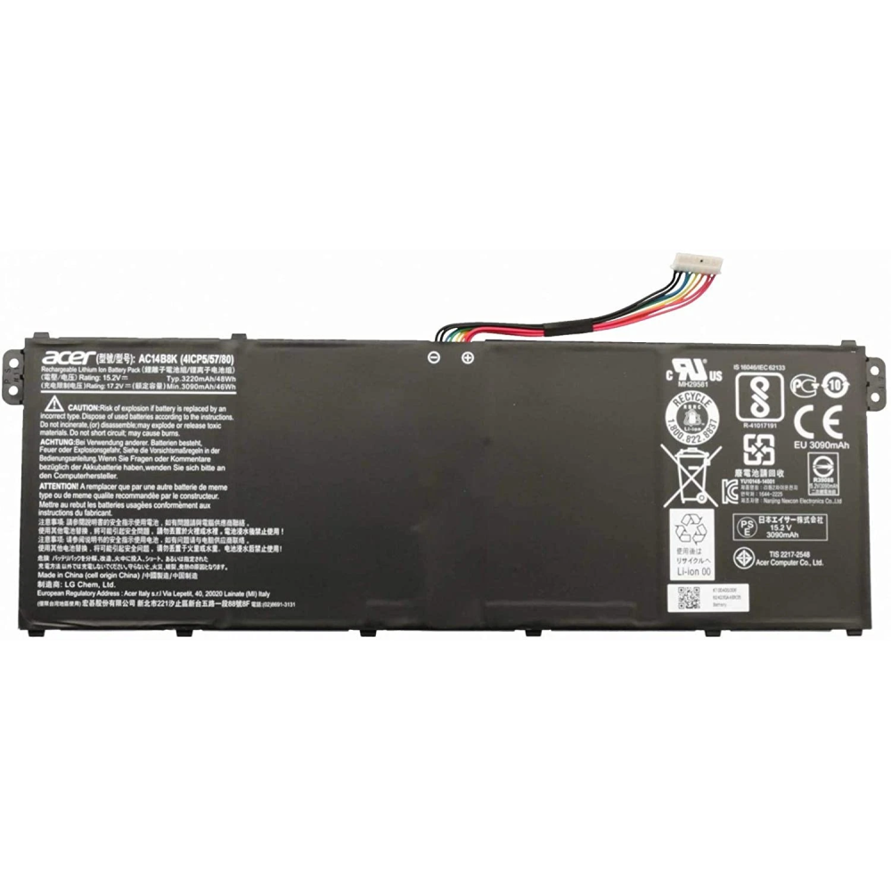 Batterie ordinateur portable ACER Aspire V3-371 15.2V 2200mAh
