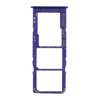 Tiroir double SIM + micro SD Samsung Galaxy A30s / A50s/ A70s Violet
