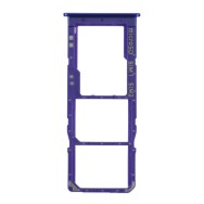 Tiroir double SIM + micro SD Samsung Galaxy A30s / A50s/ A70s Violet