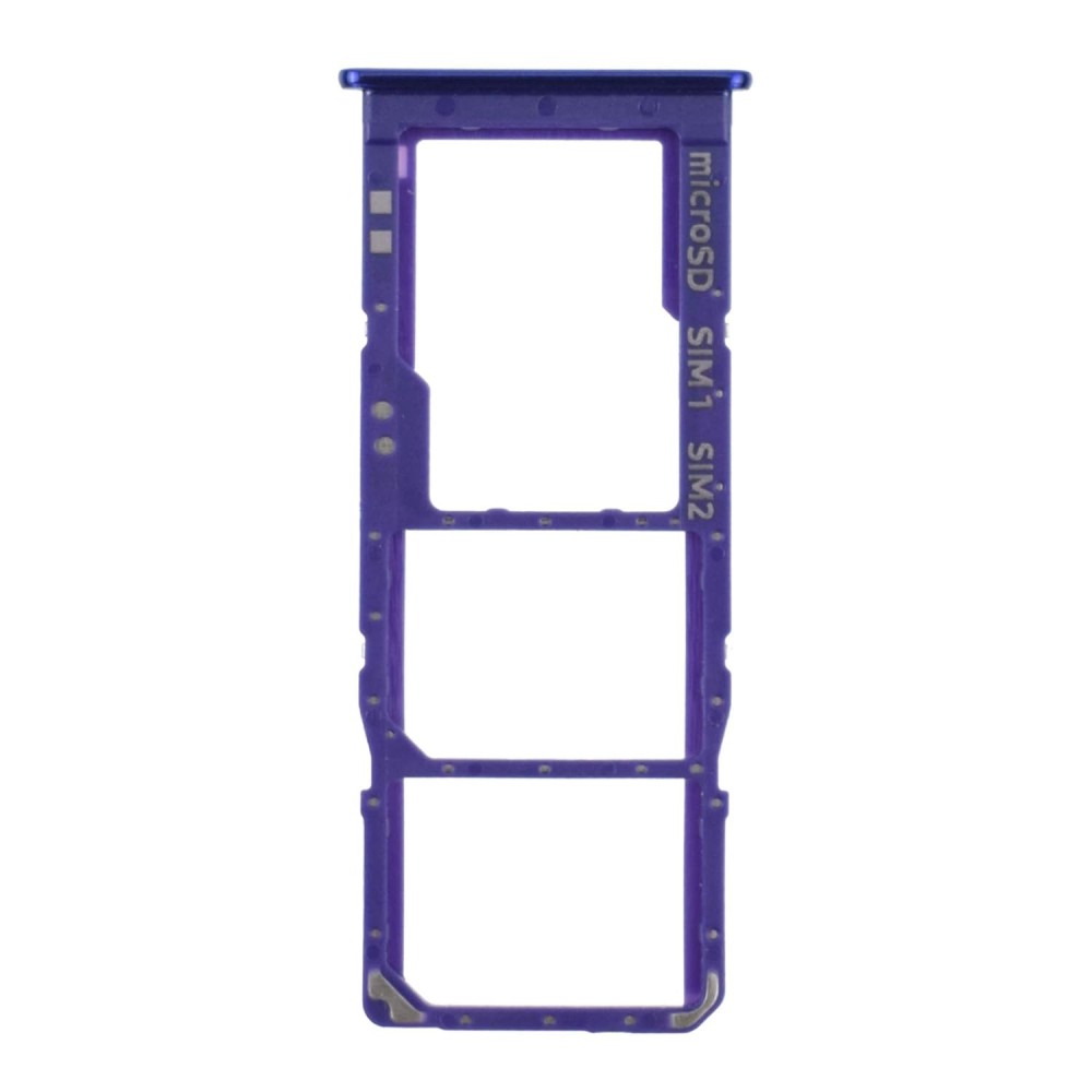 Tiroir double SIM + micro SD Samsung Galaxy A30s / A50s/ A70s Violet