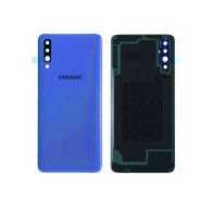 Vitre arrière Samsung Galaxy A70 (A705F) Bleu avec lentille caméra CE