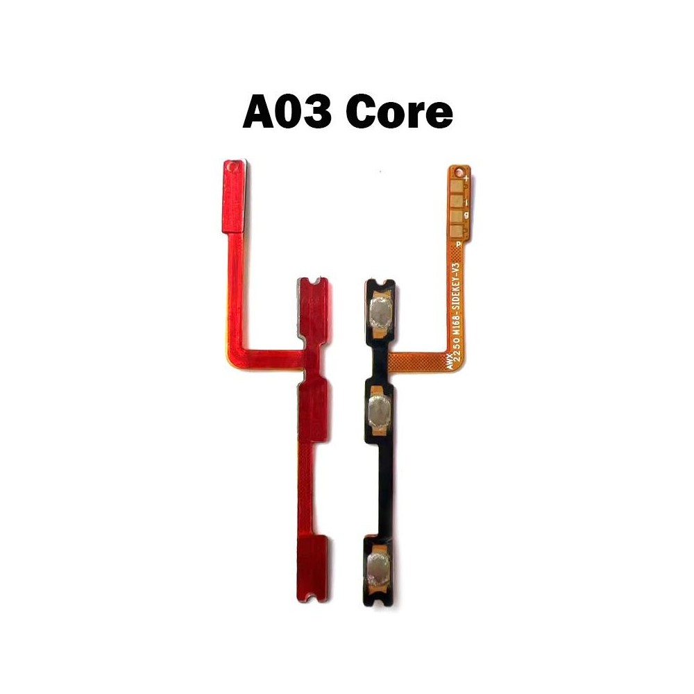 Nappe Bouton Power&Volume pour Samsung Galaxy A03 Core A032 - Envoi gratuit 24h