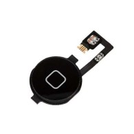 Nappe + Bouton Home Noir iPhone 4S